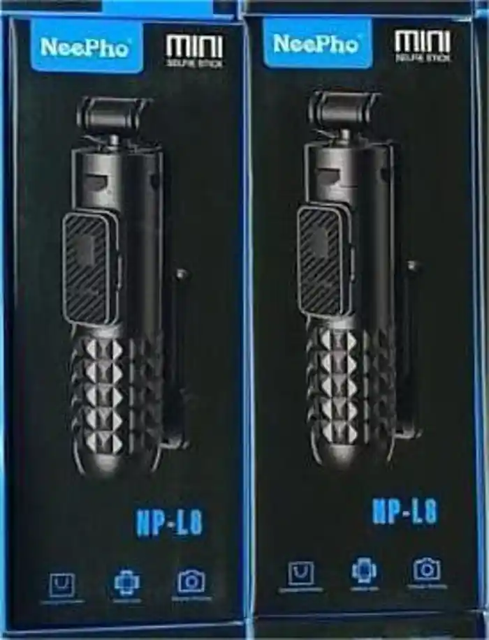 NeePho NP-L8 3-IN-1 Mini Four-Legged Selfie Stick With Wireless Remote for Cellphones